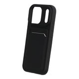 iPhone 17 Pro Deksel Kortholder Svart