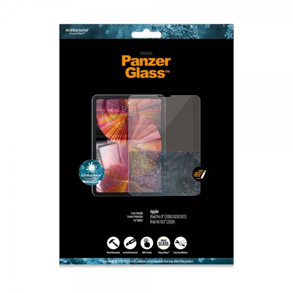 PanzerGlass iPad Air 10.9 (gen 4/5)/iPad Pro 11 (gen 1/2/3/4) Skjermbeskytter Edge-to-Edge