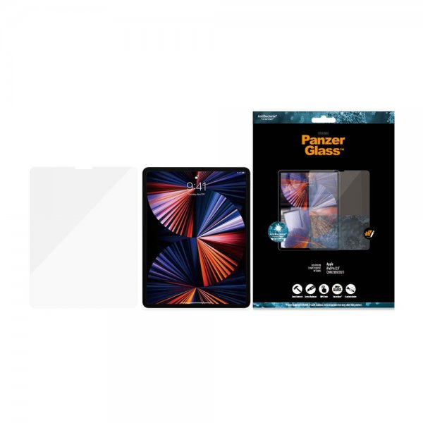 PanzerGlass iPad Pro 12.9 (gen 3/4/5/6) Skjermbeskytter Case Friendly