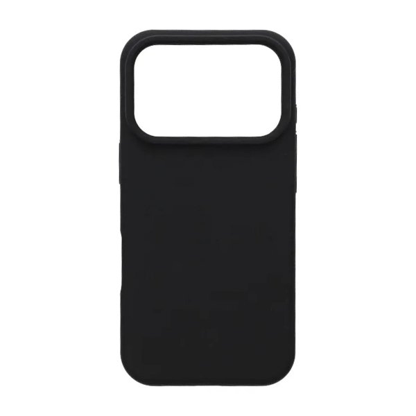 iPhone 17 Pro Max Deksel Liquid Silicone Svart