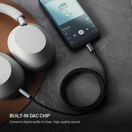 Fixed Lydkabel Link Premium USB-C til 3.5mm 1.5m