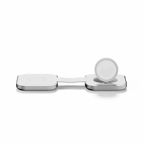 LINQ 2-i-1 Hopfellbar Trådløs lader MagSafe