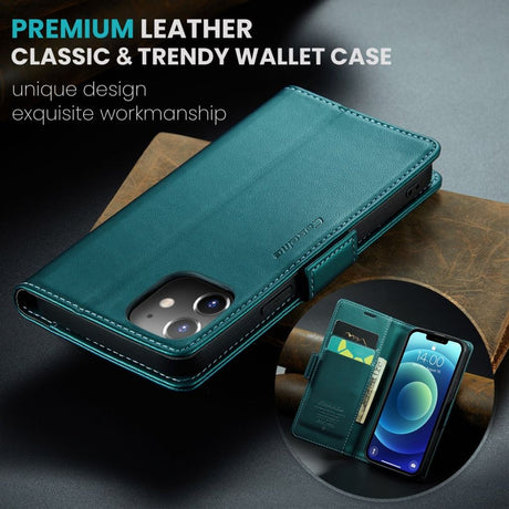 CaseMe iPhone 12 Mini Etui 023 Series Grønn