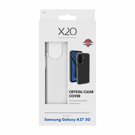 X2O Samsung Galaxy A27 Deksel Crystal Clear Klar