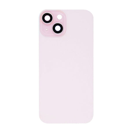 iPhone 15 Plus-bakglass med smådeler – Rosa