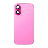 iPhone 16 Plus Baksideglass med smådeler - Rosa