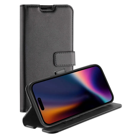 X2O iPhone 13/14/15 Etui Classic Wallet Svart