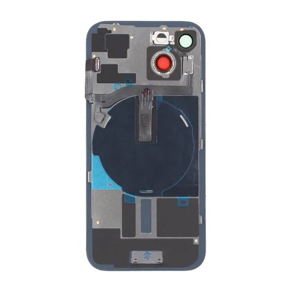 iPhone 15 Bakside Glass med smådeler - Gul