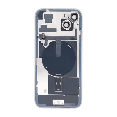 iPhone 15 Plus-bakglass med smådeler – Rosa