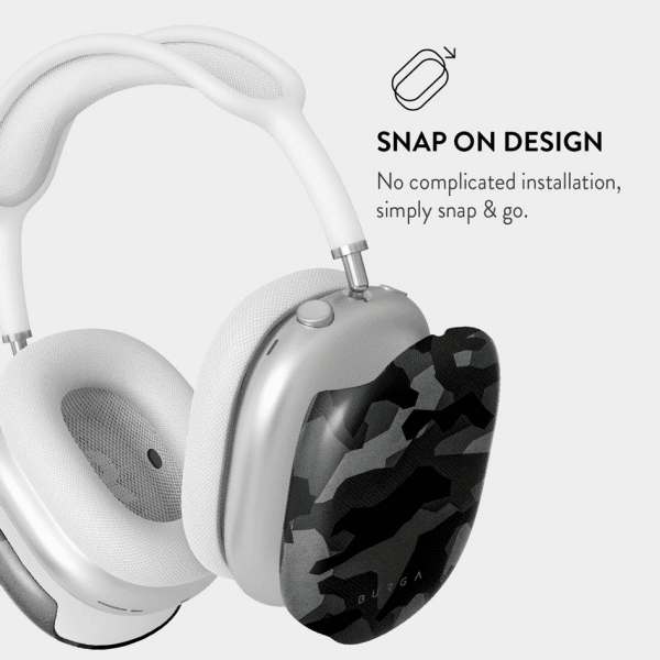 Burga AirPods Max Deksel Design Night Black Camo