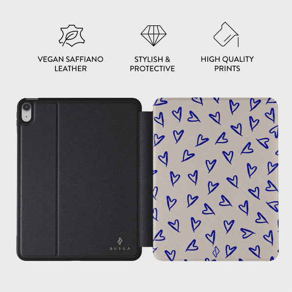 Burga iPad 10.9 (gen 10)/iPad 11 (A16) Etui Folio Love Me Right