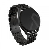 Burga Samsung Galaxy Watch 20mm Armbånd Metal Svart