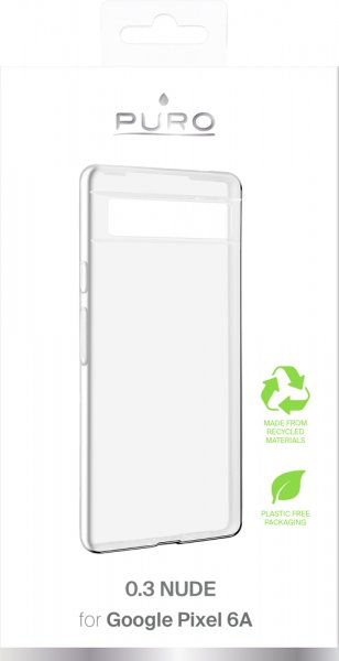 Puro Google Pixel 6a Deksel Nude Transparent
