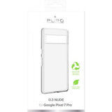Puro Google Pixel 7 Pro Deksel Nude Transparent