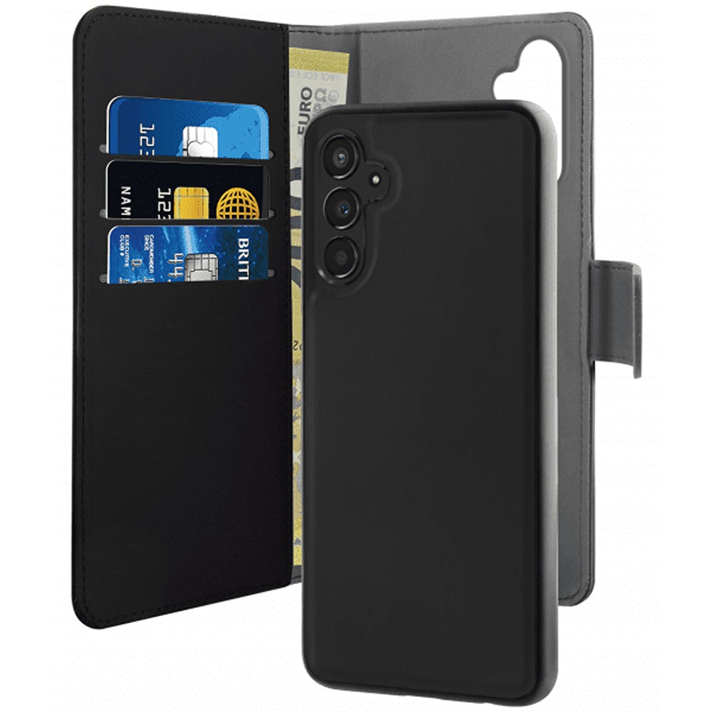 Puro Samsung Galaxy A34 5G Etui Wallet Detachable 2 in 1 Svart