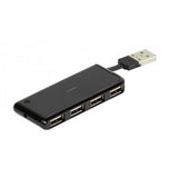 Vivanco USB-Hub 4x USB 2.0 Svart