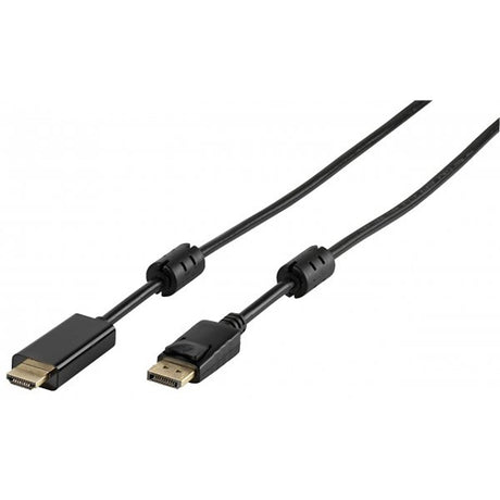 Vivanco DisplayPort til HDMI-kabel 1,8 m