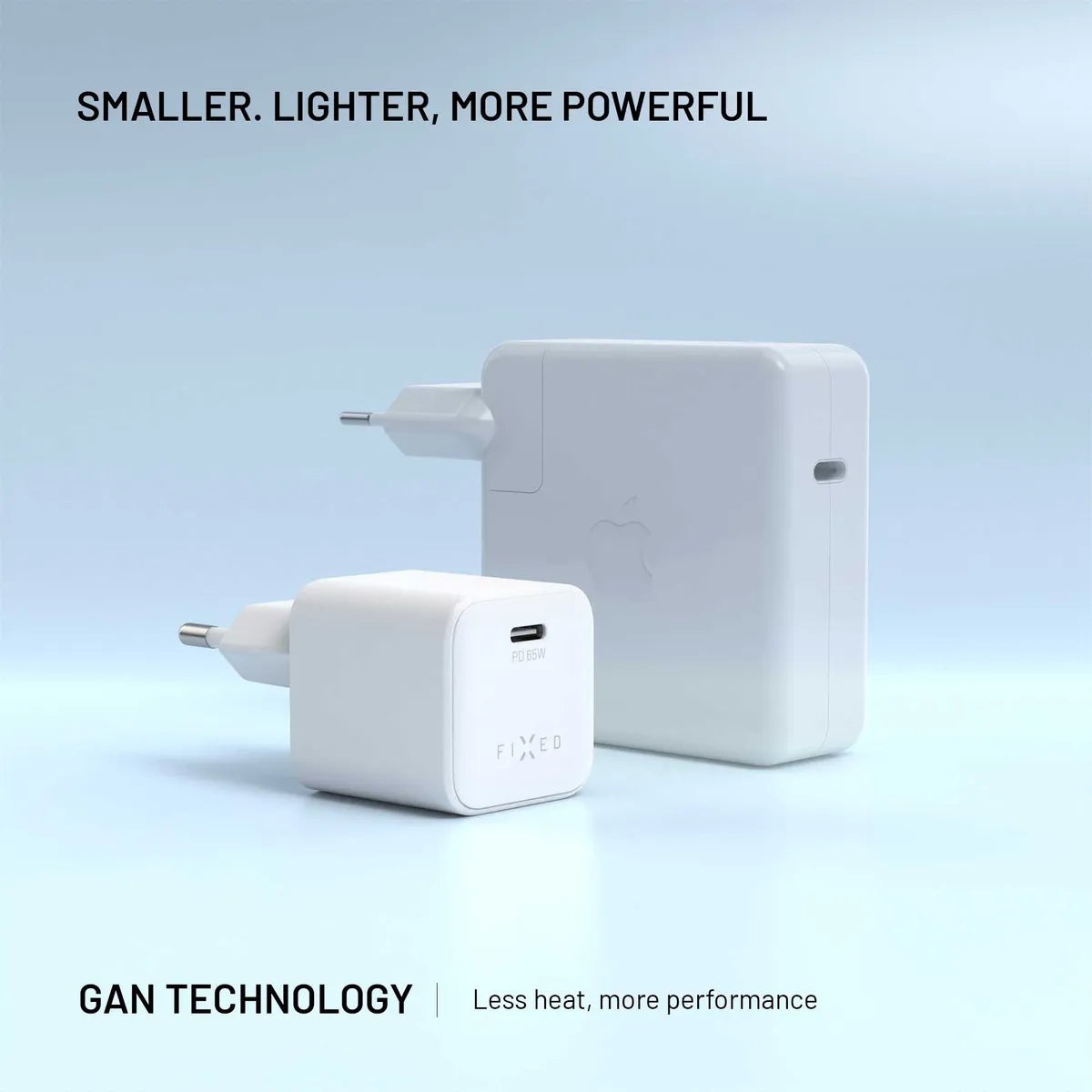 Fixed Lader med USB-C-kabel Mini PD 65W GaN