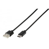 Vivanco Kabel Data Cable USB-A/USB-C 2m Svart