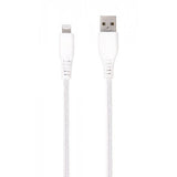 Vivanco Kabel Longlife Braided USB-A/Lightning 2.5m Hvit
