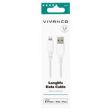 Vivanco Kabel Longlife Braided USB-A/Lightning 1.5m Hvit