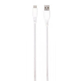 Vivanco Kabel Longlife Braided USB-A/USB-C 1.5m Hvit