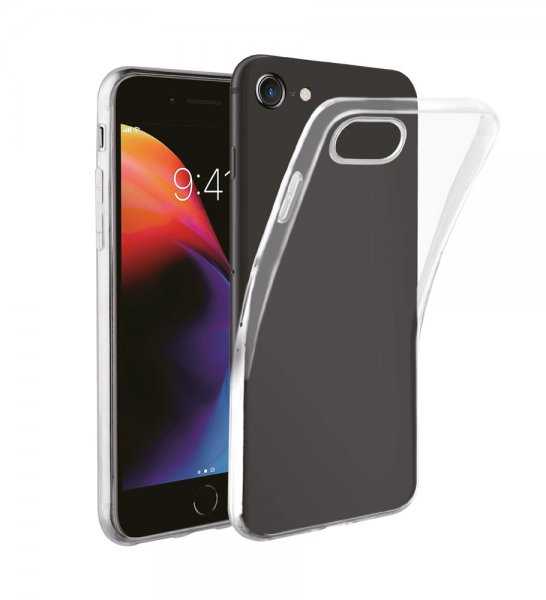 Vivanco iPhone 6/6S/7/8/SE Deksel Super Slim Cover Transparent