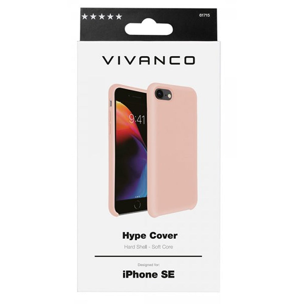Vivanco iPhone 6/6S/7/8/SE Deksel Hype Cover Rosa