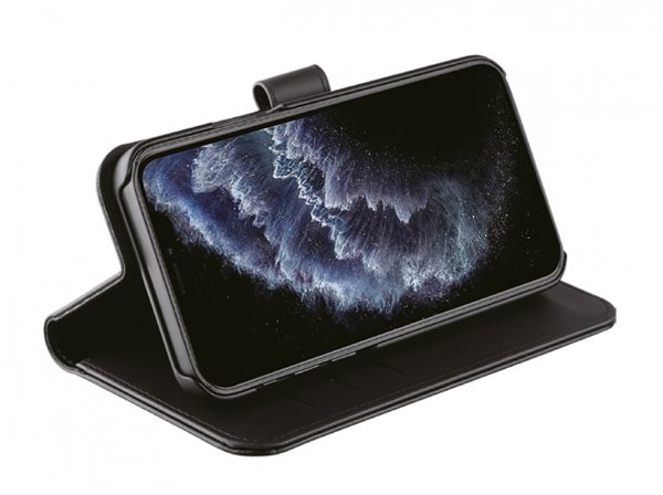 Vivanco iPhone 12/iPhone 12 Pro Etui Classic Wallet Svart