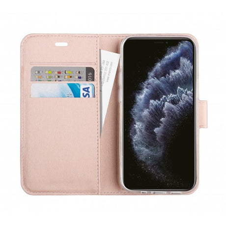 Vivanco iPhone 12 Pro Max Etui Classic Wallet Rosegull