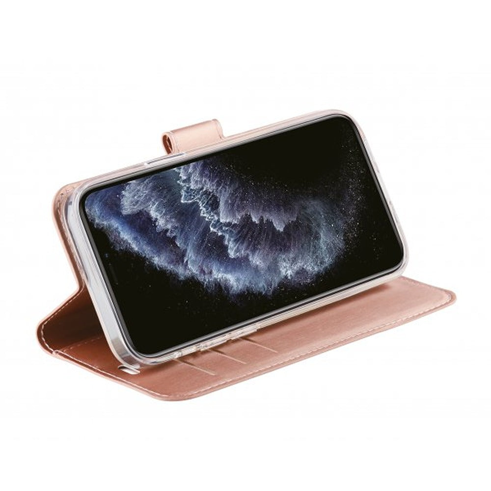Vivanco iPhone 12 Pro Max Etui Classic Wallet Rosegull