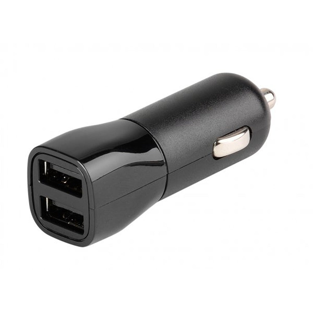 Vivanco Mobillader til bil Fast Car Charger 2xUSB-A 17W Svart
