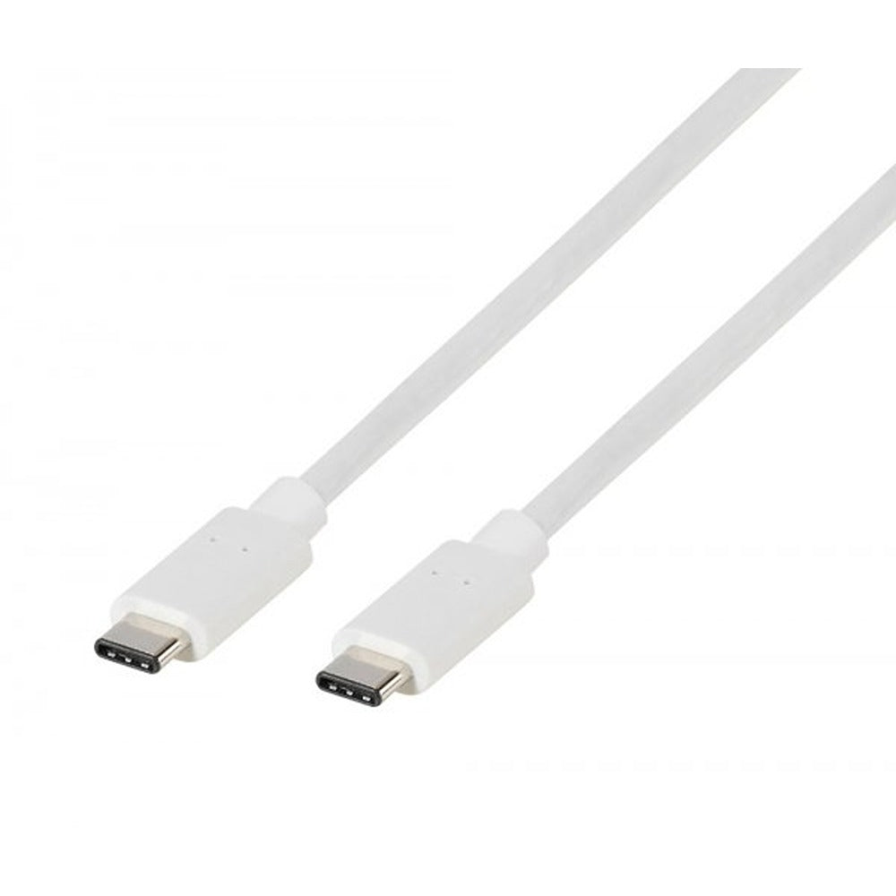 Vivanco Kabel Charging Cable USB-C/USB-C 2.0 0.5m Hvit