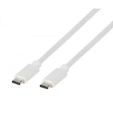 Vivanco Kabel Charging Cable USB-C/USB-C 2.0 0.5m Hvit