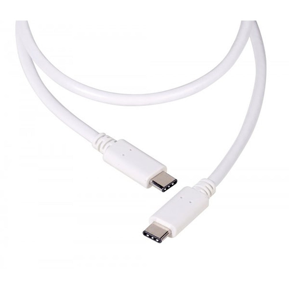 Vivanco Kabel Charging Cable USB-C/USB-C 2.0 0.5m Hvit