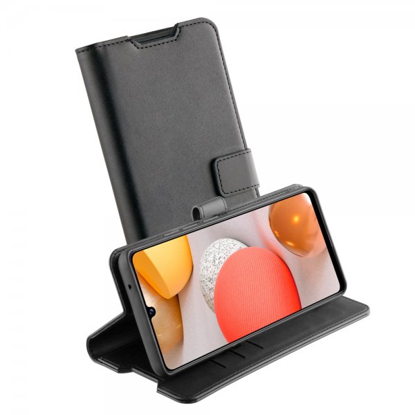 Vivanco Samsung Galaxy A42 5G Etui Classic Wallet Svart