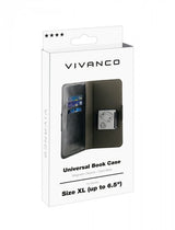 Vivanco Etui Universal Book Case XL Svart