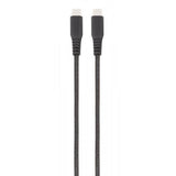 Vivanco Kabel Longlife Braided USB-C/USB-C 1.5m Svart