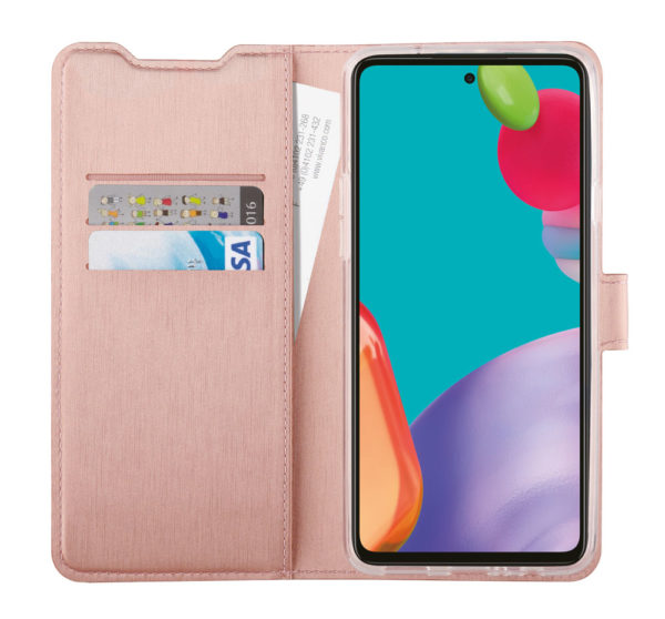 Vivanco Samsung Galaxy S23 FE Etui Classic Wallet Rosegull