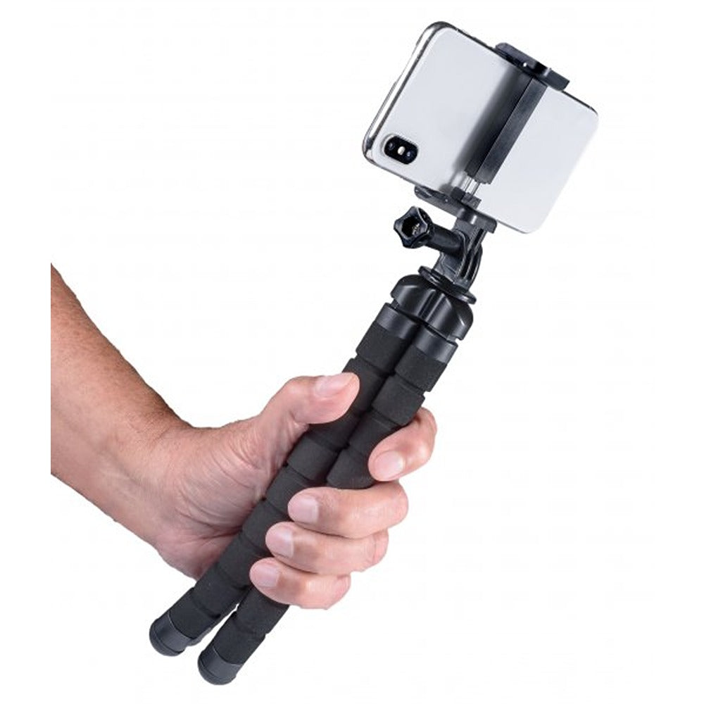 Vivanco Stativ for Smartphone/GoPro/Action cam 55-80mm