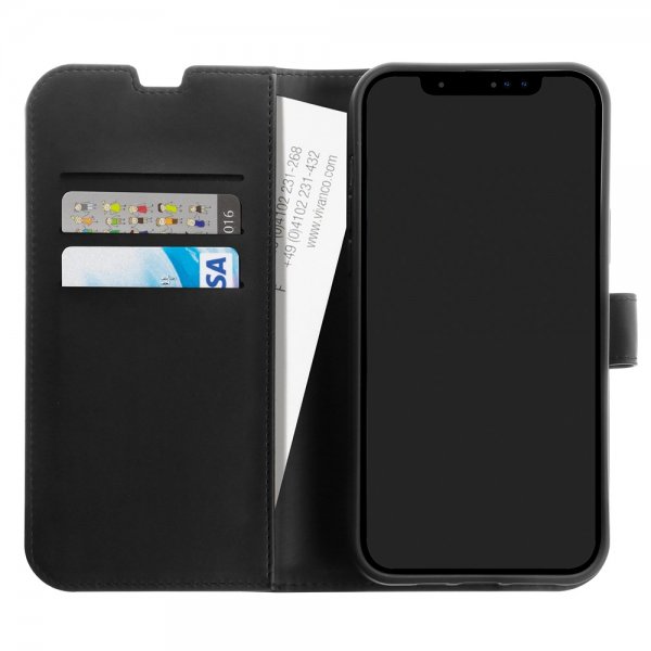 Vivanco iPhone 13/14/15 Etui Classic Wallet Svart