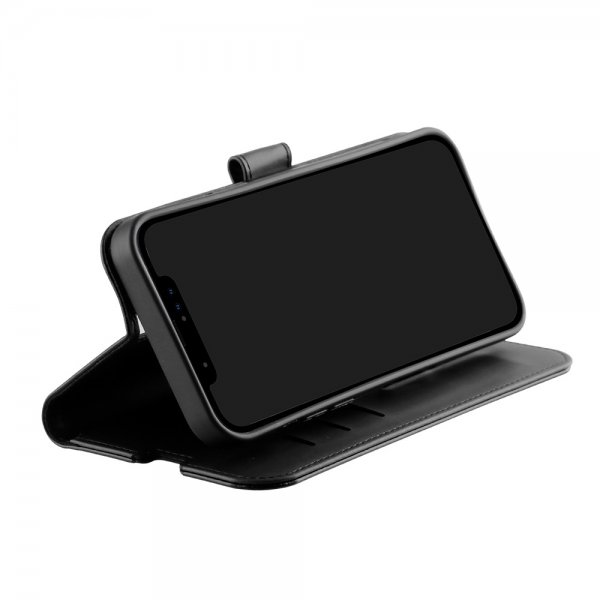 Vivanco iPhone 15 Pro Etui Classic Wallet Svart