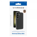 Vivanco Samsung Galaxy S24 Plus Deksel Safe & Steady Transparent