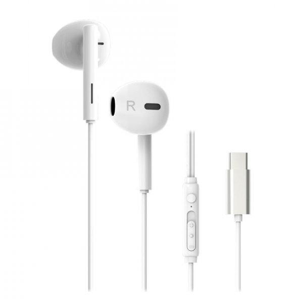 Vivanco Hodetelefoner Smart Pro USB-C In-Ear Headset Hvit