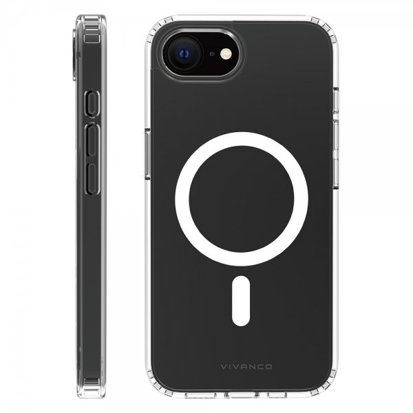 Vivanco iPhone 16e/17e Deksel Mag Clear Transparent