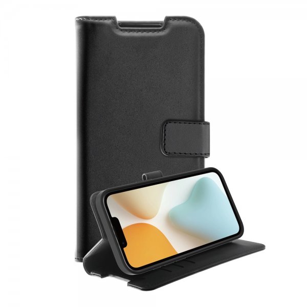 Vivanco iPhone 16e/17e Etui Classic Wallet Svart