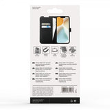 Vivanco iPhone 16e/17e Etui Classic Wallet Svart