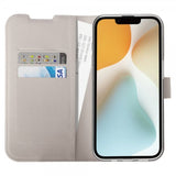 Vivanco iPhone 16e/17e Etui Classic Wallet Greige