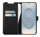 Vivanco Samsung Galaxy S25 Edge Etui Classic Wallet Svart