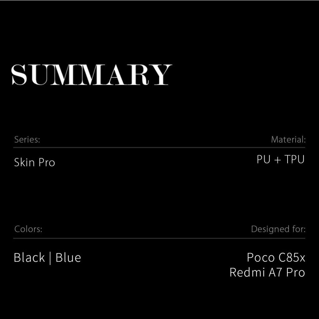Dux Ducis Xiaomi Redmi A7 Pro Etui Skin Pro Series Svart